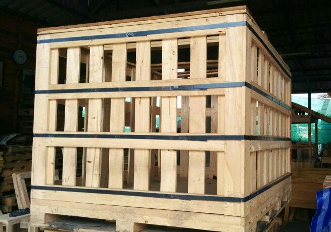 THÙNG GỖ PALLET (WOODEN PALLET CRATE / PALLET BOX) - gallery 5