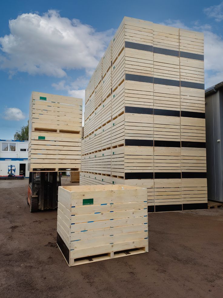 THÙNG GỖ PALLET (WOODEN PALLET CRATE / PALLET BOX) - gallery 6