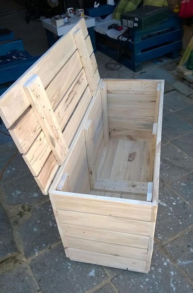 THÙNG GỖ CÓ NẮP (WOODEN CRATE WITH LID) - gallery 9