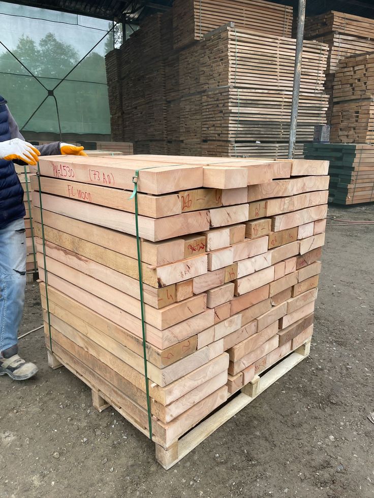 GỖ THÔNG XẺ THANH (SAWN PINE WOOD / PINE LUMBER) - gallery 3